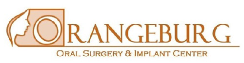 A logo of orange surgery and implant center