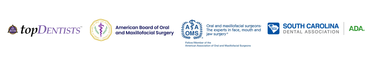 A group of logos for the american association of oral surgeons.